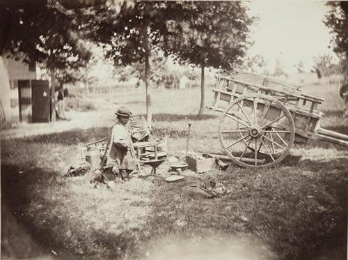 Nain au chapeau, petit métier ambulant