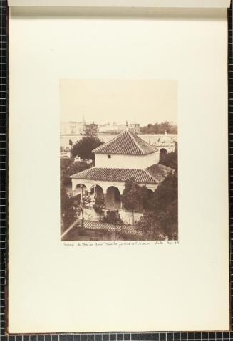 Kiosque de Charles Quint dans les jardins de l’ Alcazar. (Kiosco de Carlos V en los jardines del Alcázar)