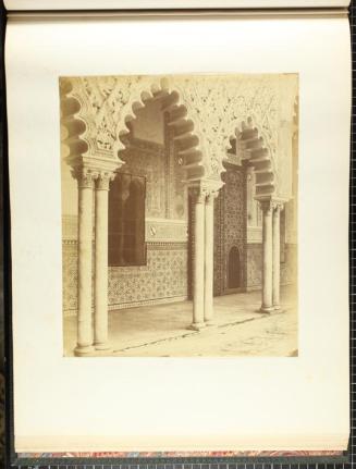 (Arcada del Patio de las Doncellas. Reales Alcázares de Sevilla)