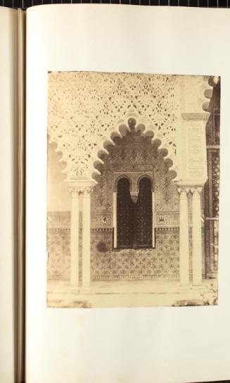 (Arco en el Patio de las Doncellas. Reales Alcázares de Sevilla)