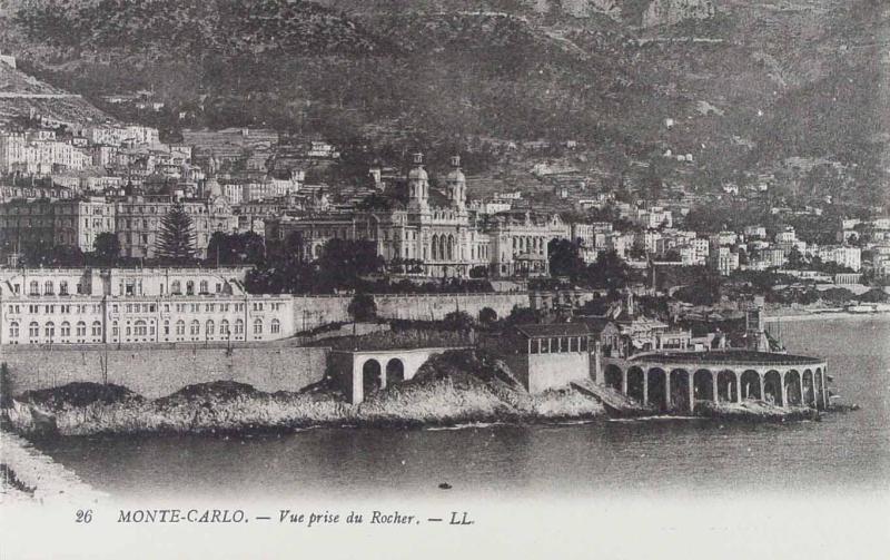 Monte-carlo. Vue prise du Rocher