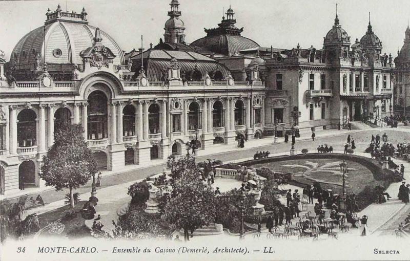 Monte-carlo. Ensemble du Casino (Demerlé, Architecte)