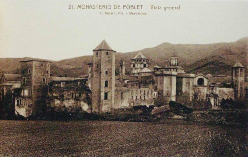 Monasterio de Poblet. Vista general