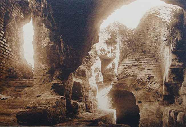 Ruinas de Itálica. Circo Romano. Salón de los Gladiadores