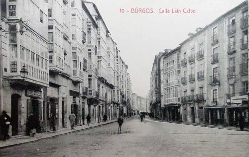 Burgos. Calle Laín Calvo