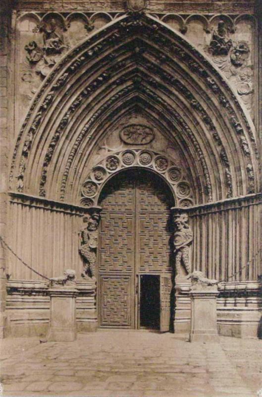 Ávila. Catedral. Puerta Principal