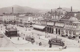 Nice. Place Masséna. Casino municipal