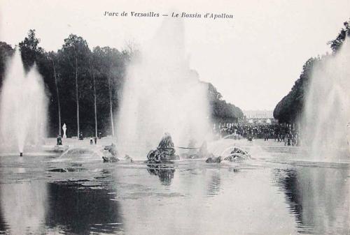 Parc de Versailles. Le Bassin d’ Apollon