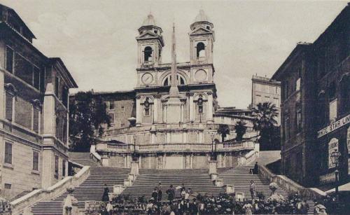 Roma. Scalinata di Piazza Spagna