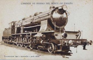 Caminos de Hierro del Norte de España. Locomotora tipo “montaña” serie 4600