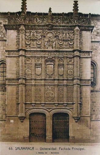 Salamanca. Universidad. Fachada Principal