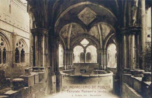 Monasterio de Poblet. Templete Romano o lavabo