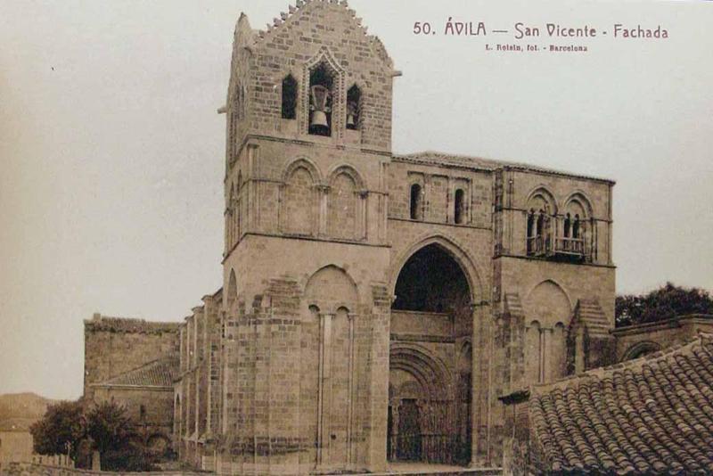 Ávila. San Vicente. Fachada