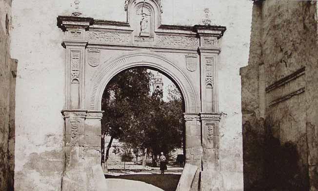 Granada. Cartuja. Puerta de Entrada