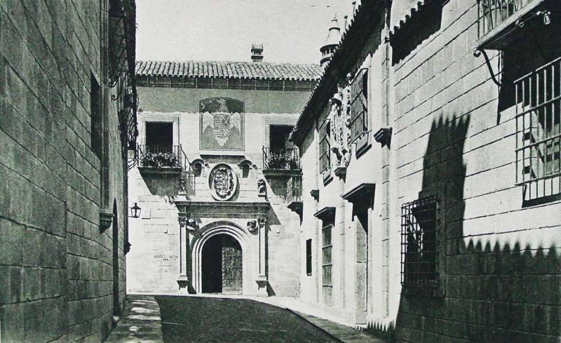 Calle de la Conquista (Pueblo Español. Exposición Internacional de Barcelona)