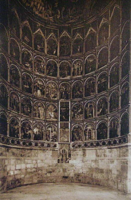 Salamanca. Catedral Vieja. Fresco del Italiano Nic. Florentino (1445)