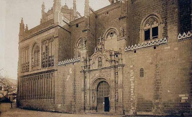 Toledo. Fachada de San Juan de los Reyes