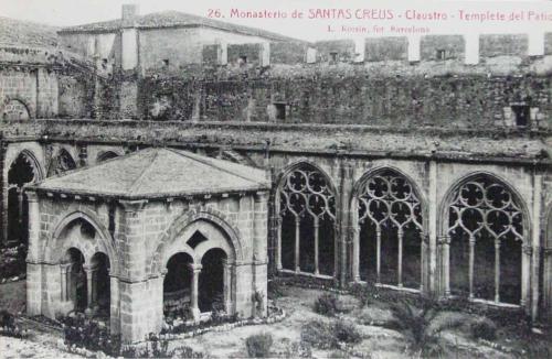 Monasterio de Santas Creus. Claustro. Templete del Patio