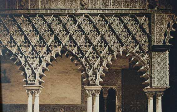 Sevilla. Alcázar. Patio de las Doncellas. Detalle