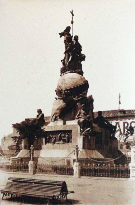 Valladolid. Monumento a Colón