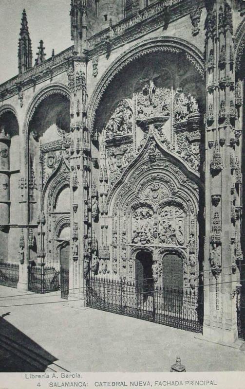 Salamanca. Catedral Nueva, Fachada Principal