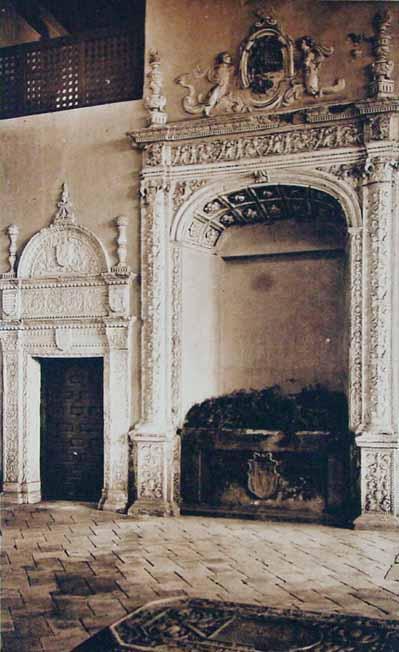 Toledo. Sinagoga del Tránsito. Altar Plateresco del siglo XIV