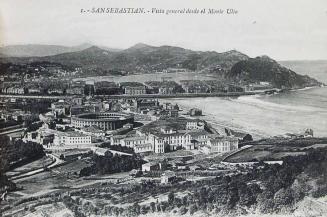 San Sebastián. Vista general desde el Monte Ulia