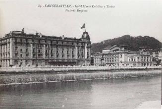 San Sebastián. Hotel María Cristina y Teatro Victoria Eugenia