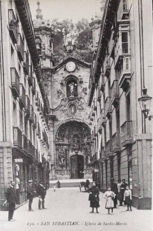 San Sebastián. Iglesia de Santa María