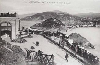 San Sebastián. Terraza del Monte Igueldo