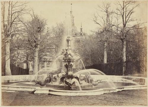 Fuente de los dragones en La Granja