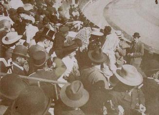 (Público en una plaza de toros)