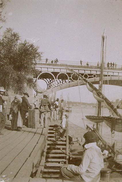 (Sevilla. Puente de Triana o de Isabel II)