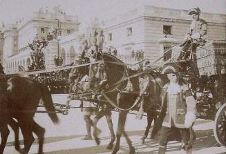 (Paseo del coche de la Infanta Eulalia)