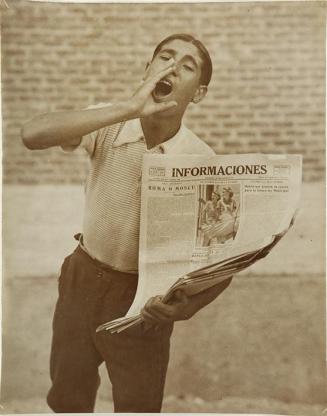 Original para carteles del diario “Informaciones”