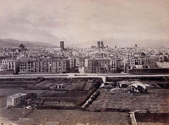 Barcelona from Montjuich