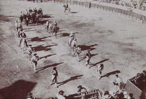 (En la plaza de Toros de Ciudad Real)