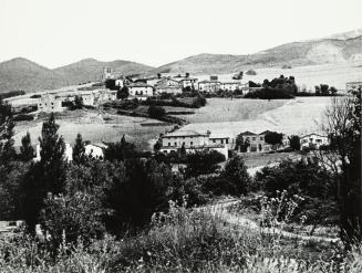 Vista general de un pueblo