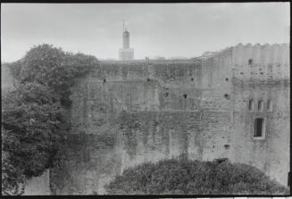 Muralla y minarete. Marruecos