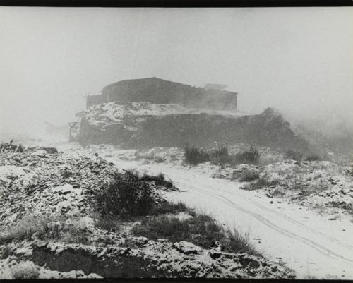 Camino nevado