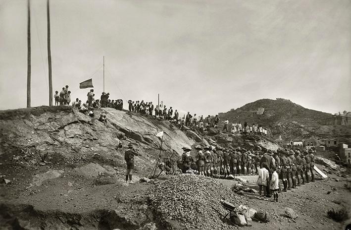 Exhibición de exploradores