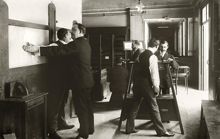 Inauguración del curso en el Gabinete Antropométrico de la Escuela de Policía de Barcelona