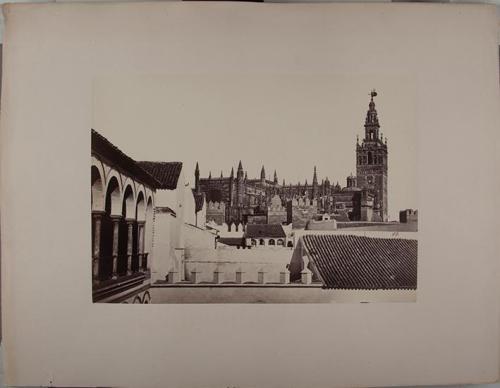 Sevilla. La Catedral vista desde el Alcázar