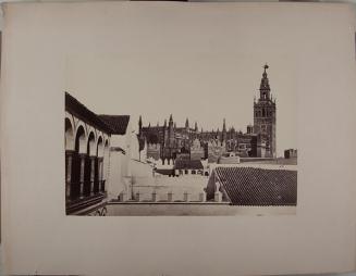 Sevilla. La Catedral vista desde el Alcázar