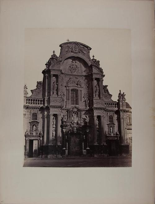 Murcia. Fachada principal de la catedral