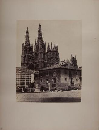 Burgos. Catedral, vista exterior desde el suroeste