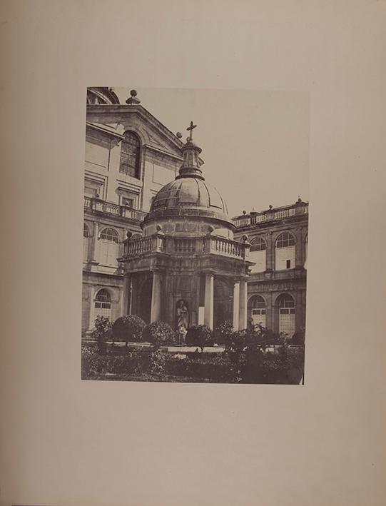 El Escorial. Templete de los evangelistas