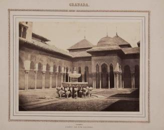 Granada. Alhambra. Patio de los leones