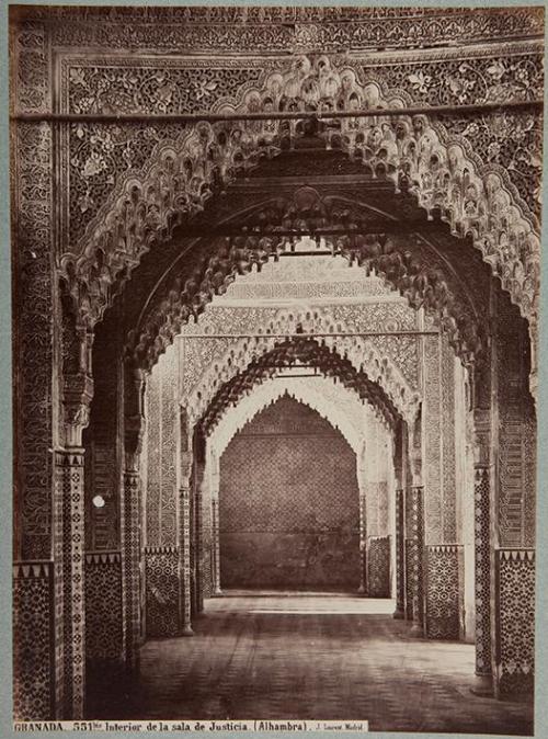 Granada. Interior de la Sala de Justicia (Alhambra)