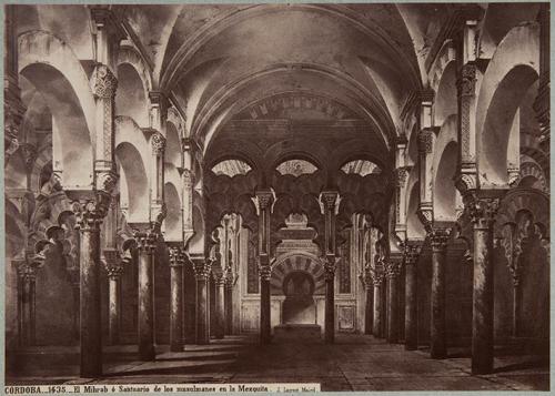 Córdoba. El Mihrab o Santuario de los musulmanes en la Mezquita